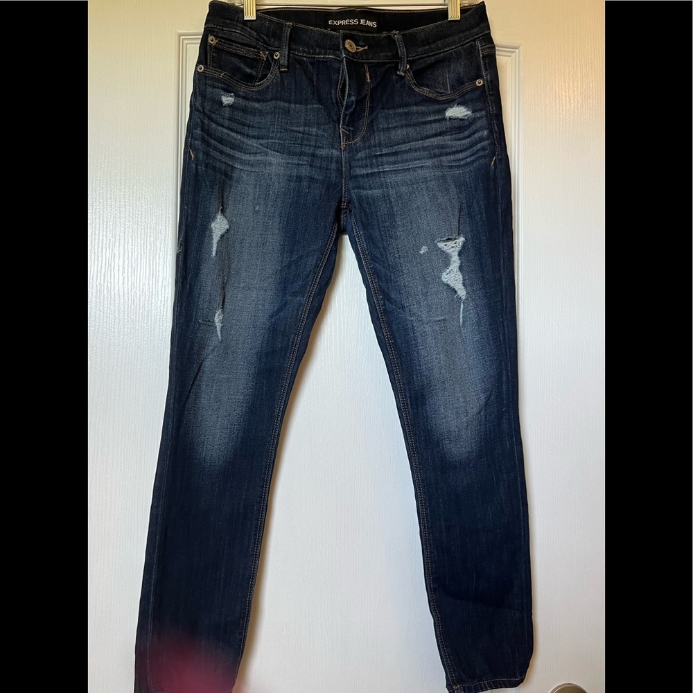 Express legging jean mid rise